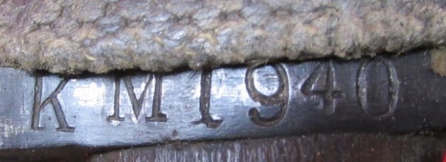  British WWI M1907 Bayonet & Scabbard With Frog, Wilkinson Mfg, KM1940 — image 4