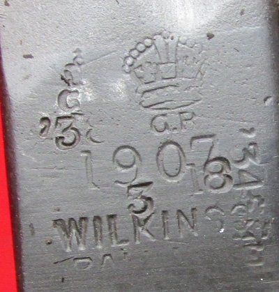 British WWI M1907 Bayonet & Scabbard With Frog, Wilkinson Mfg, KM1940 — image 7
