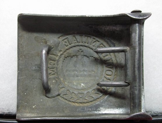  German WWI Saxon Enlisted M1915 Belt Buckle — image 3