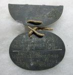 German WWI Identity Tag, 16th Bavarian Infantry Regiment