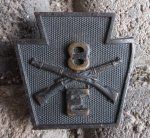 US Pre WWI, Pennsylvania National Guard Collar Insignia, 8 E