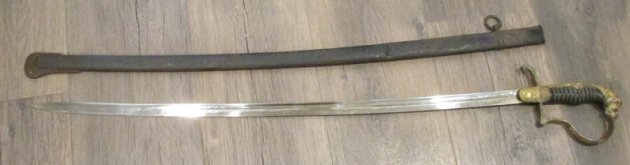  German Intewar Period, Artillery Officers Lionhead Sword,  WKC — image 4