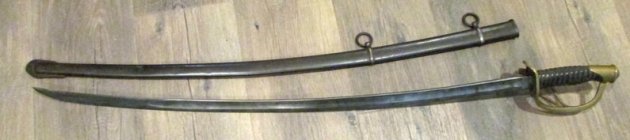  US Civil War M1860 Cavalry Saber, Emerson & Silver 1864 — image 8