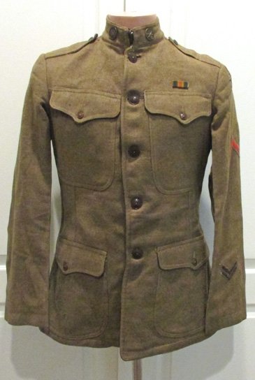  US WWI Army Enlisted Coat, Artillery, 89th Division — image 2