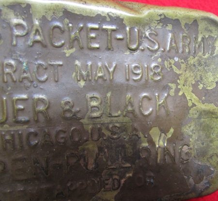  US WWI, US Army Marked Bauer & Black, Individual Bandage, 1918 — image 3