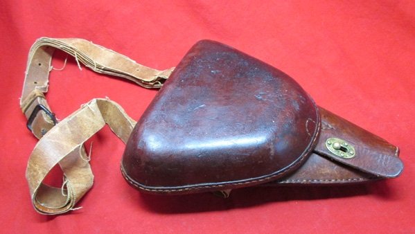  Japanese WWII Type 14 Nambu Holster & Shoulder Strap — image 2