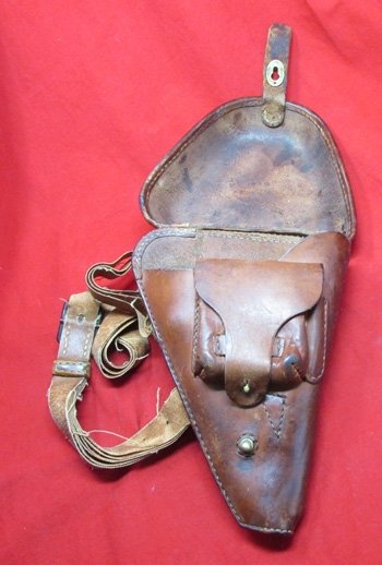 Japanese WWII Type 14 Nambu Holster & Shoulder Strap — image 4