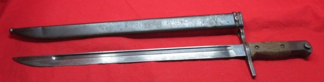  Japanese WWII Type 30 Bayonet, National Denki, Arrow-M — image 6