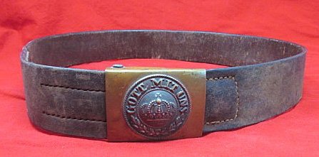  German WWI Enlisted Belt & Buckle — image 2