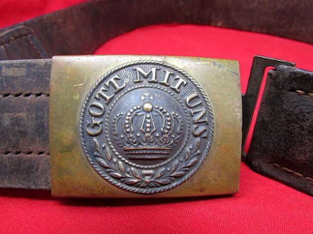  German WWI Enlisted Belt & Buckle — image 3