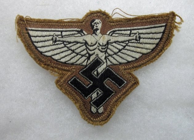  German WWII NSFK Sleeve Eagle — image 2