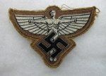 German WWII NSFK Sleeve Eagle