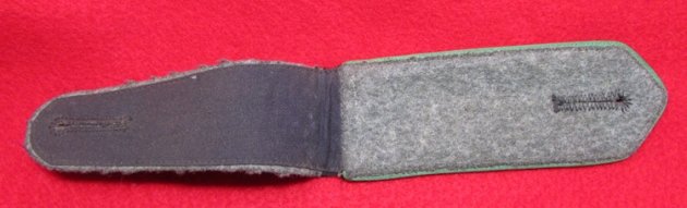  German WWII Schuma Enlisted Shoulder Strap, Single — image 4