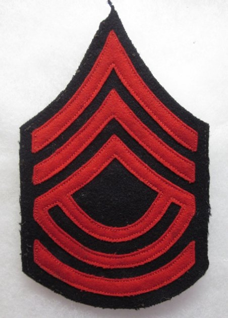  US Pre-WWI Dress Coat Chevron, Artillery, Regimental Sergeant Major — image 2