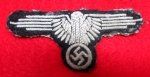German WWII Waffen-SS Enlisted Cloth Sleeve Eagle