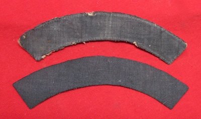  British WWII Royal Northumberland Fusiliers Shoulder Arcs — image 2
