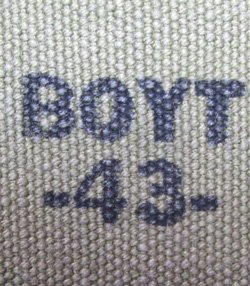  US WWII, M1928 Haversack & Meatcan Pouch, Boyt 1943 — image 4