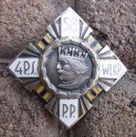 Polish Regimental Badge, Collectors Copy, 58th Infantry Regiment