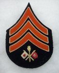 US Pre-WWI, Dress Coat Chevron, Sergeant, Signal Corps