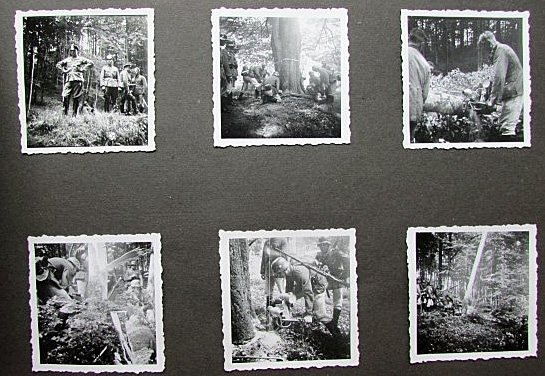  German WWII Photo Album, 90 Photos, Pioneer Btn 45 — image 10