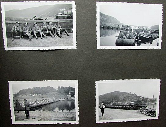  German WWII Photo Album, 90 Photos, Pioneer Btn 45 — image 14
