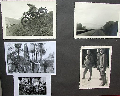  German WWII Photo Album, 90 Photos, Pioneer Btn 45 — image 23