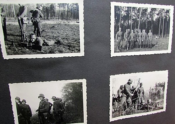  German WWII Photo Album, 90 Photos, Pioneer Btn 45 — image 24