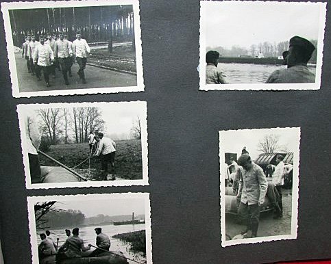  German WWII Photo Album, 90 Photos, Pioneer Btn 45 — image 25