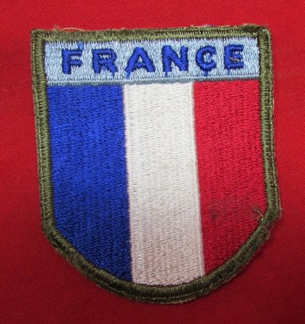  US WWII Army SSI, French Troops Training in America — image 2