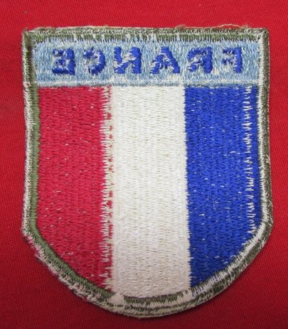  US WWII Army SSI, French Troops Training in America — image 3