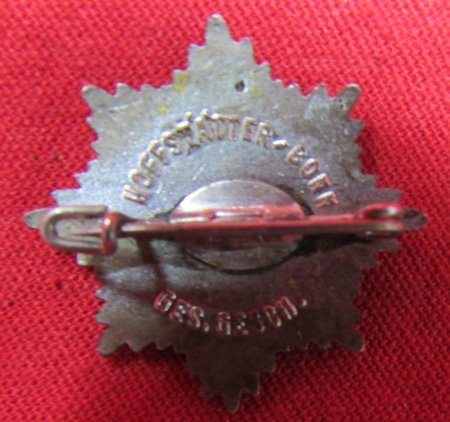  German WWII Luftschutz Membership Badge Pin — image 4