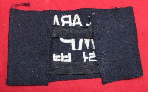  US Cold War Era, Korea US Army Military Police Armband — image 3