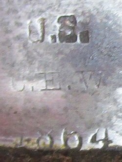  US Civil War M1860 Cavalry Sword & Scabbard, 1864 — image 3