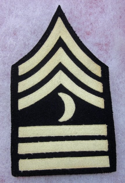  US Pre-WWI Dress Coat Chevron, Infantry, Commissary Sergeant — image 2