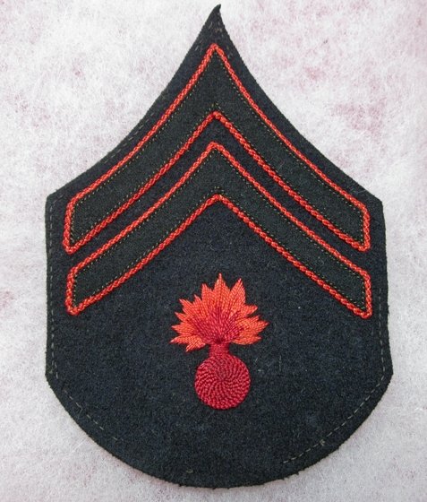  US Pre-WWI Dress Coat Chevron, Corporal, Ordnance — image 2