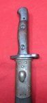 British WWI M1907 Bayonet & Scabbard, Sanderson '18