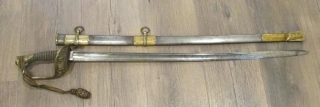 US Civil War M1850 Staff & Field Officers Sword, Weyersberg Mfg — image 10