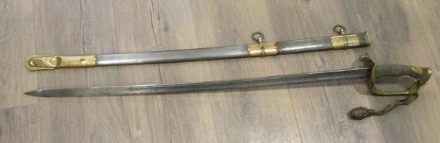  US Civil War M1850 Staff & Field Officers Sword, Weyersberg Mfg — image 11