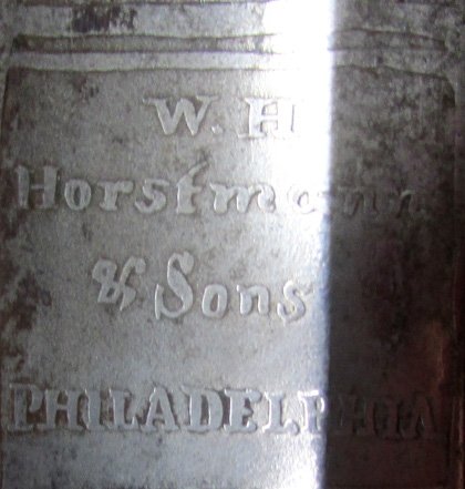  US Civil War M1850 Staff & Field Officers Sword, Weyersberg Mfg — image 4