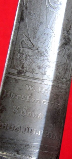  US Civil War M1850 Staff & Field Officers Sword, Weyersberg Mfg — image 7