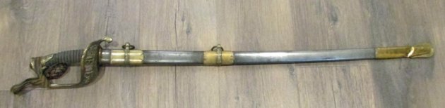  US Civil War M1850 Staff & Field Officers Sword, Weyersberg Mfg — image 9