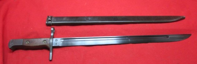  Japanese WWII Type 30 Bayonet, National Denki, Arrow-M — image 4