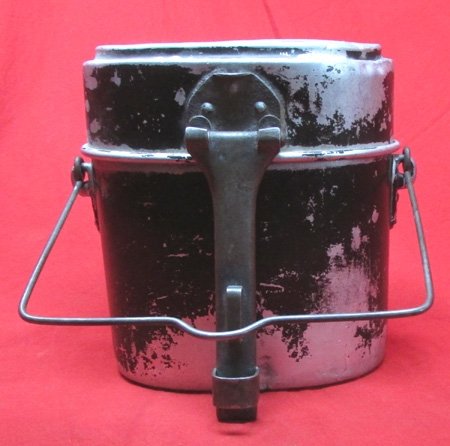  German WWII Wehrmacht Aluminum Messkit, M1910 Pattern — image 2