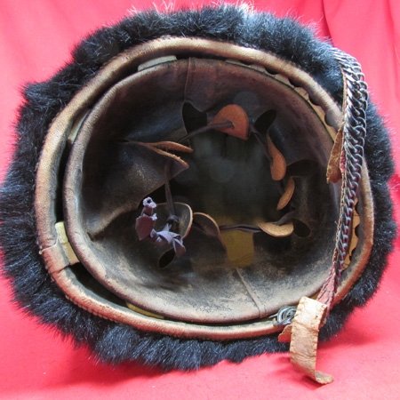  British Pre WWI (1912) Royal Scots Fusiliers VB Issue Bearskin Busby — image 5