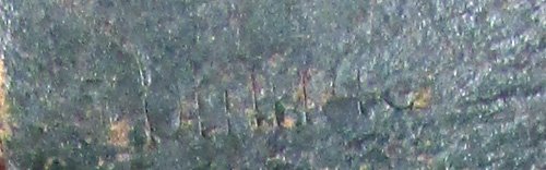  German WWII Leather S84/98 Mounted Pattern Bayonet Frog — image 4