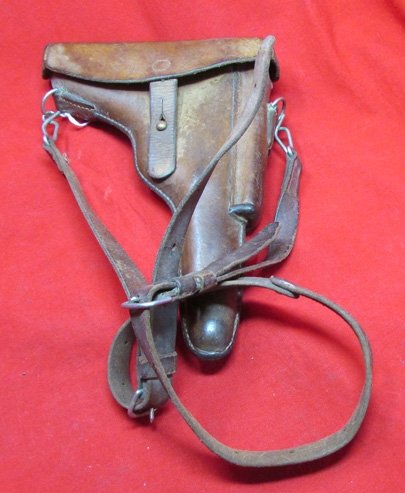  Swiss WWI-WWII Era, Luger Holster & Shoulder Strap, Bern 16 — image 2