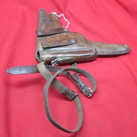  Swiss WWI-WWII Era, Luger Holster & Shoulder Strap, Bern 16 — image 3