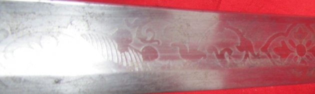  US Civil War M1850 Foot Officers Sword, Import, 'Union Forever' — image 4