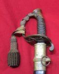 US Civil War M1850 Foot Officers Sword, Import, 'Union Forever'
