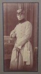 German Pre WWI Cabinet Image, Prussian Officer Ubberrock